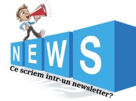Ce scriem intr-un newsletter?
