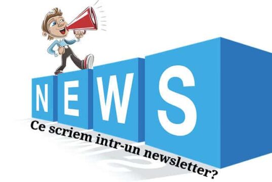 Ce scriem intr-un newsletter?