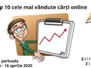 Top 10 cele mai vandute carti online in perioada 16 martie - 16 aprilie 2020