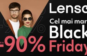 Black Friday 2021 a inceput pe Lensa cu reduceri de pana la 90%