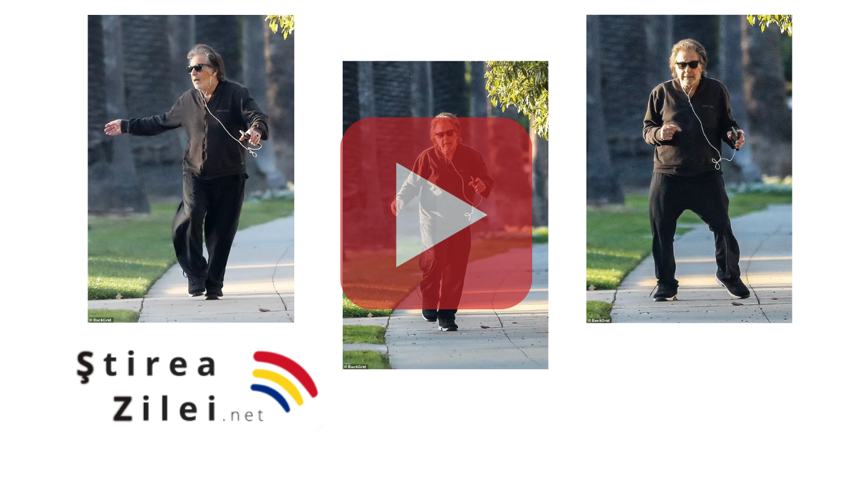 [VIDEO] Încă se poate mișca! Al Pacino, în vârstă de 81 de ani, dansează pe stradă în Beverly Hills.