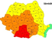 Cod Roșu de caniculă, în acest weekend, în aproape tot sudul României, inclusiv la București canicula sambata 21 iunie 2024
