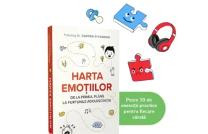 Harta emoțiilor – Cartea care te învață cum să fii alături de copilul tău, cu răbdare și conștiență