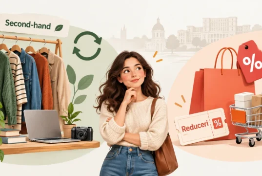 Românii cumpără tot mai mult second-hand, dar reducerile pentru produse noi rămân o alternativă importantă Românii cumpără tot mai mult second-hand, dar reducerile pentru produse noi rămân o alternativă importantă
