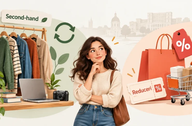 Românii cumpără tot mai mult second-hand, dar reducerile pentru produse noi rămân o alternativă importantă